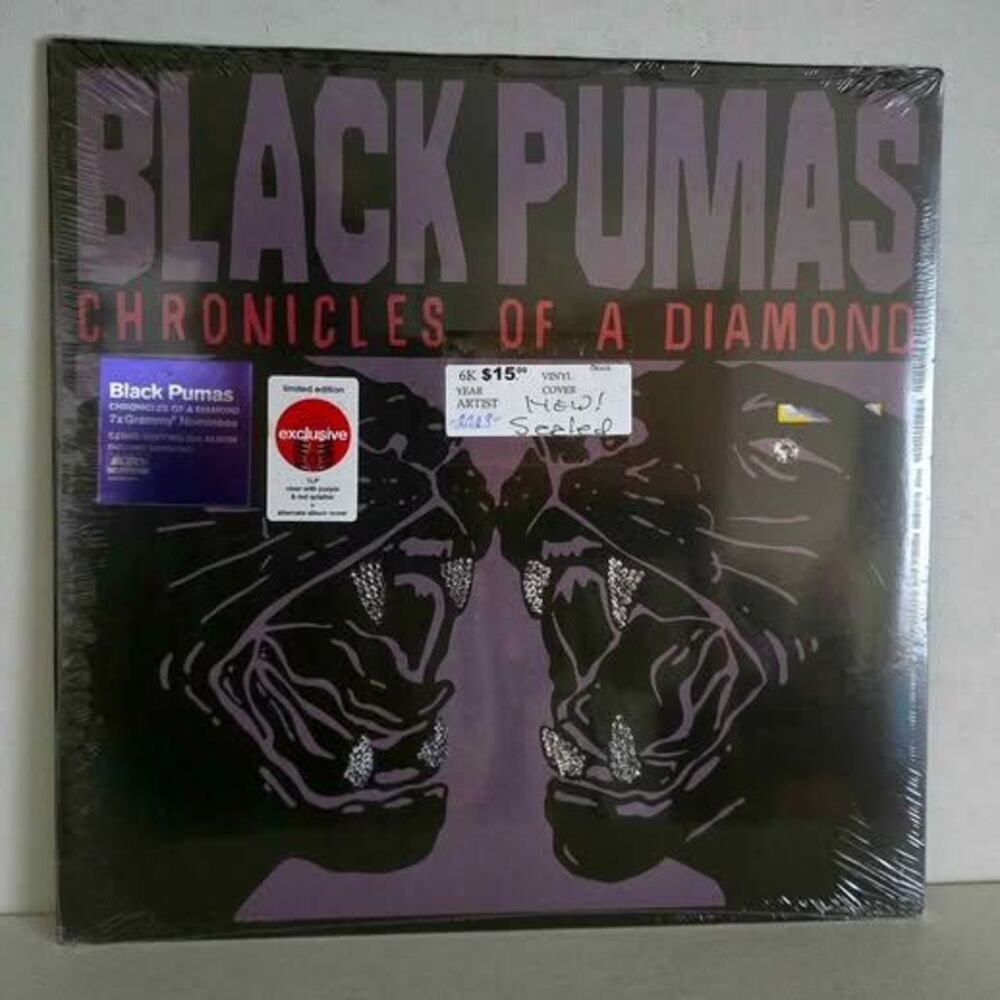 BLACK PUMAS LIMITED EXCLUSIVE Remastered 2023 Colored Vinyl 331/3 Record